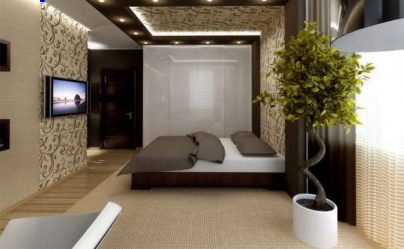 Combinação de papel de parede de quarto: mais de 240 fotos de combinações de interiores bonitas