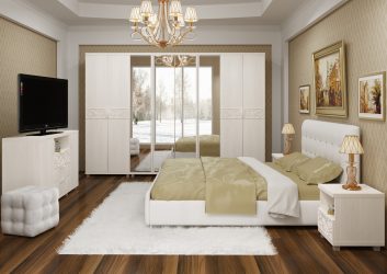 Combinação de papel de parede de quarto: mais de 240 fotos de combinações de interiores bonitas