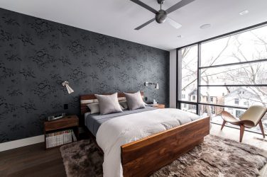 Papéis de parede no quarto - idéias interiores modernos de 2017, fotos e recomendações que não podem ser ignoradas