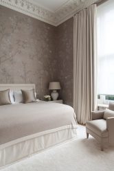 Papéis de parede no quarto - idéias interiores modernos de 2017, fotos e recomendações que não podem ser ignoradas
