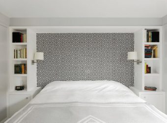 Papéis de parede no quarto - idéias interiores modernos de 2017, fotos e recomendações que não podem ser ignoradas