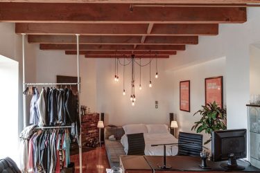 Studio Apartment: Soluções de estilo com elementos decorativos. 205+ Idéias Fotográficas de interior moderno