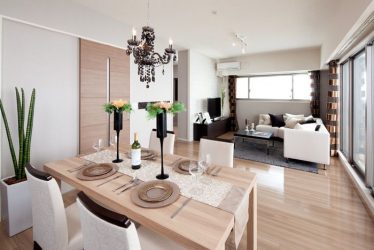 Studio Apartment: Soluções de estilo com elementos decorativos. 205+ Idéias Fotográficas de interior moderno