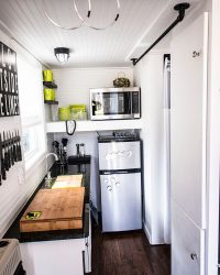 Studio Apartment: Soluções de estilo com elementos decorativos. 205+ Idéias Fotográficas de interior moderno