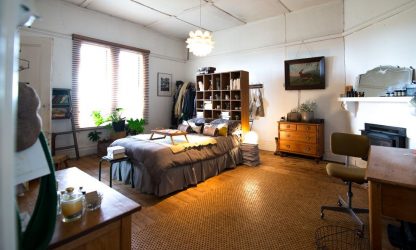 Studio Apartment: Soluções de estilo com elementos decorativos. 205+ Idéias Fotográficas de interior moderno