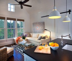 Studio Apartment: Soluções de estilo com elementos decorativos. 205+ Idéias Fotográficas de interior moderno