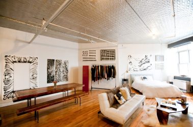 Studio Apartment: Soluções de estilo com elementos decorativos. 205+ Idéias Fotográficas de interior moderno