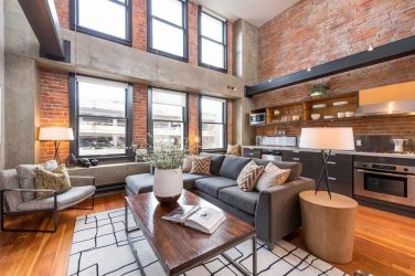 Studio Apartment: Soluções de estilo com elementos decorativos. 205+ Idéias Fotográficas de interior moderno