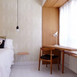 Studio Apartment: Soluções de estilo com elementos decorativos. 205+ Idéias Fotográficas de interior moderno