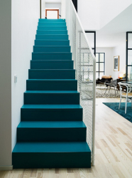 Terminando as escadas em uma casa particular: As idéias mais populares (laminado, azulejo, pedra). Selecionamos apenas materiais práticos e confiáveis ​​(mais de 160 fotos)