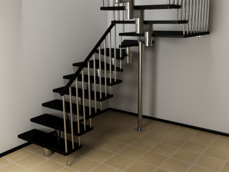 Terminando as escadas em uma casa particular: As idéias mais populares (laminado, azulejo, pedra). Selecionamos apenas materiais práticos e confiáveis ​​(mais de 160 fotos)