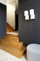 Terminando as escadas em uma casa particular: As idéias mais populares (laminado, azulejo, pedra). Selecionamos apenas materiais práticos e confiáveis ​​(mais de 160 fotos)