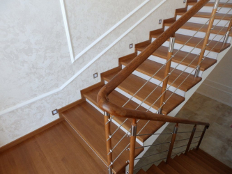 Terminando as escadas em uma casa particular: As idéias mais populares (laminado, azulejo, pedra). Selecionamos apenas materiais práticos e confiáveis ​​(mais de 160 fotos)