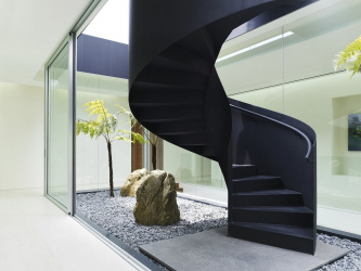 Terminando as escadas em uma casa particular: As idéias mais populares (laminado, azulejo, pedra). Selecionamos apenas materiais práticos e confiáveis ​​(mais de 160 fotos)