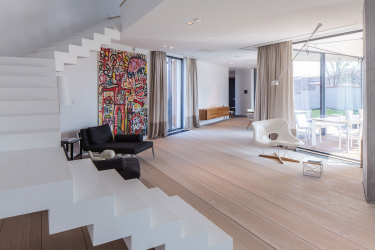Terminando as escadas em uma casa particular: As idéias mais populares (laminado, azulejo, pedra). Selecionamos apenas materiais práticos e confiáveis ​​(mais de 160 fotos)