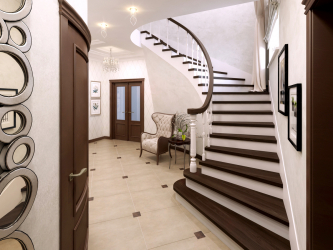 Terminando as escadas em uma casa particular: As idéias mais populares (laminado, azulejo, pedra). Selecionamos apenas materiais práticos e confiáveis ​​(mais de 160 fotos)
