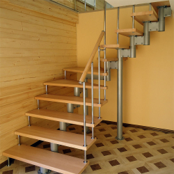 Terminando as escadas em uma casa particular: As idéias mais populares (laminado, azulejo, pedra). Selecionamos apenas materiais práticos e confiáveis ​​(mais de 160 fotos)