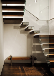 Terminando as escadas em uma casa particular: As idéias mais populares (laminado, azulejo, pedra). Selecionamos apenas materiais práticos e confiáveis ​​(mais de 160 fotos)