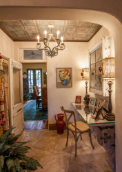 Patina no interior - velho nobre em sua casa. 180+ (foto) com ouro, prata e outros efeitos metálicos
