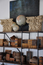 Patina no interior - velho nobre em sua casa. 180+ (foto) com ouro, prata e outros efeitos metálicos