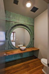 Patina no interior - velho nobre em sua casa. 180+ (foto) com ouro, prata e outros efeitos metálicos