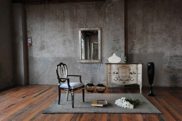 Patina no interior - velho nobre em sua casa. 180+ (foto) com ouro, prata e outros efeitos metálicos