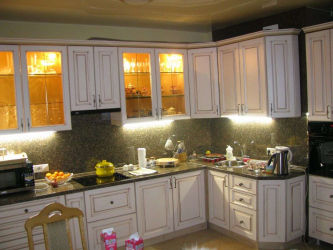 Patina no interior - velho nobre em sua casa. 180+ (foto) com ouro, prata e outros efeitos metálicos
