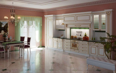 Patina no interior - velho nobre em sua casa. 180+ (foto) com ouro, prata e outros efeitos metálicos