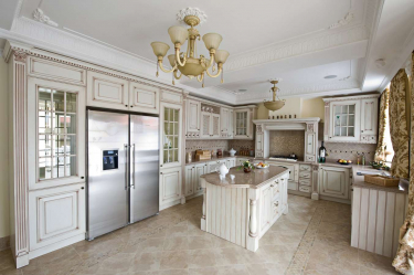 Patina no interior - velho nobre em sua casa. 180+ (foto) com ouro, prata e outros efeitos metálicos
