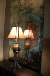 Patina no interior - velho nobre em sua casa. 180+ (foto) com ouro, prata e outros efeitos metálicos