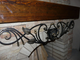Patina no interior - velho nobre em sua casa. 180+ (foto) com ouro, prata e outros efeitos metálicos