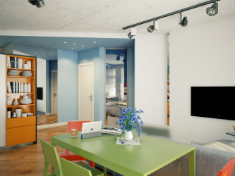 Melhor planejamento de um apartamento de 3 quartos em casas de painel: 160 + Foto do espaço considerado