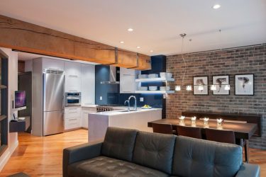 Layout de apartamentos de 2 (dois quartos): 215+ Fotos das formas aprimoradas de reencarnação do Design