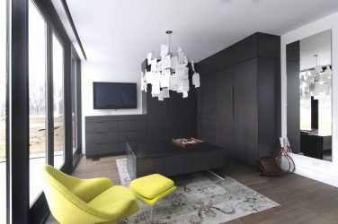 Layout de apartamentos de 2 (dois quartos): 215+ Fotos das formas aprimoradas de reencarnação do Design
