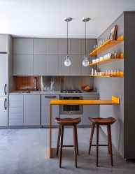 Layout de apartamentos de 2 (dois quartos): 215+ Fotos das formas aprimoradas de reencarnação do Design