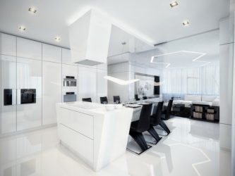 Layout de apartamentos de 2 (dois quartos): 215+ Fotos das formas aprimoradas de reencarnação do Design