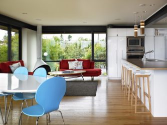 Layout de apartamentos de 2 (dois quartos): 215+ Fotos das formas aprimoradas de reencarnação do Design