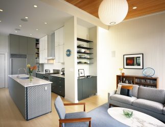 Layout de apartamentos de 2 (dois quartos): 215+ Fotos das formas aprimoradas de reencarnação do Design