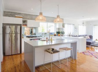 Layout de apartamentos de 2 (dois quartos): 215+ Fotos das formas aprimoradas de reencarnação do Design