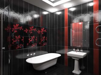Projetar e terminar o banheiro com painéis de plástico 110+ Foto - maneira rápida e barata de decoração