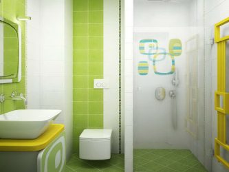 Projetar e terminar o banheiro com painéis de plástico 110+ Foto - maneira rápida e barata de decoração