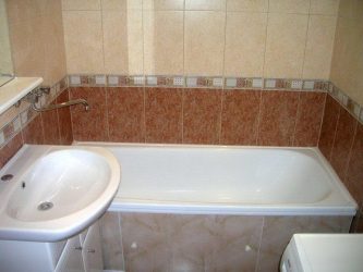 Projetar e terminar o banheiro com painéis de plástico 110+ Foto - maneira rápida e barata de decoração