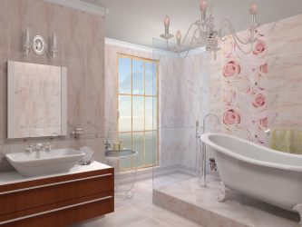 Projetar e terminar o banheiro com painéis de plástico 110+ Foto - maneira rápida e barata de decoração