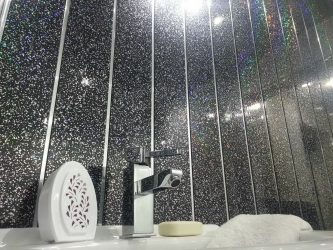 Projetar e terminar o banheiro com painéis de plástico 110+ Foto - maneira rápida e barata de decoração