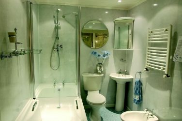 Projetar e terminar o banheiro com painéis de plástico 110+ Foto - maneira rápida e barata de decoração