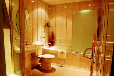 Projetar e terminar o banheiro com painéis de plástico 110+ Foto - maneira rápida e barata de decoração