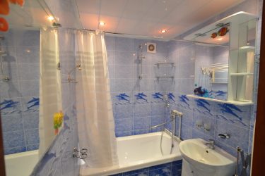 Projetar e terminar o banheiro com painéis de plástico 110+ Foto - maneira rápida e barata de decoração