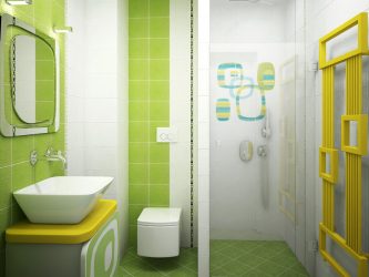 Projetar e terminar o banheiro com painéis de plástico 110+ Foto - maneira rápida e barata de decoração