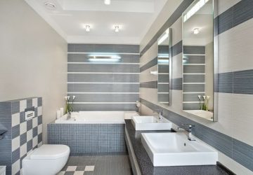 Projetar e terminar o banheiro com painéis de plástico 110+ Foto - maneira rápida e barata de decoração