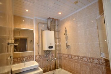 Projetar e terminar o banheiro com painéis de plástico 110+ Foto - maneira rápida e barata de decoração